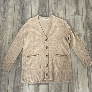 Madewell wool cardigan, size small, NWOT